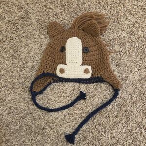 Horse Beanie Crochet Hat